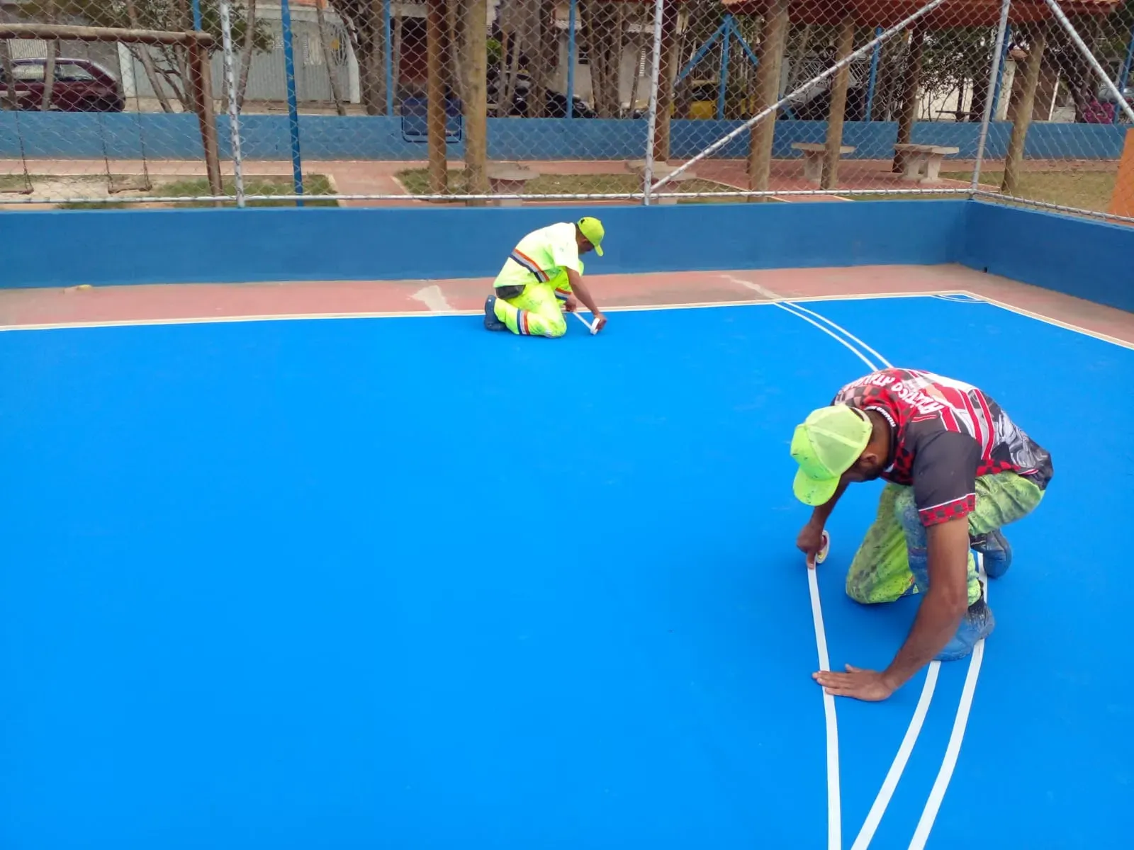 Página de produto: Manutenção Quadra Poliesportiva