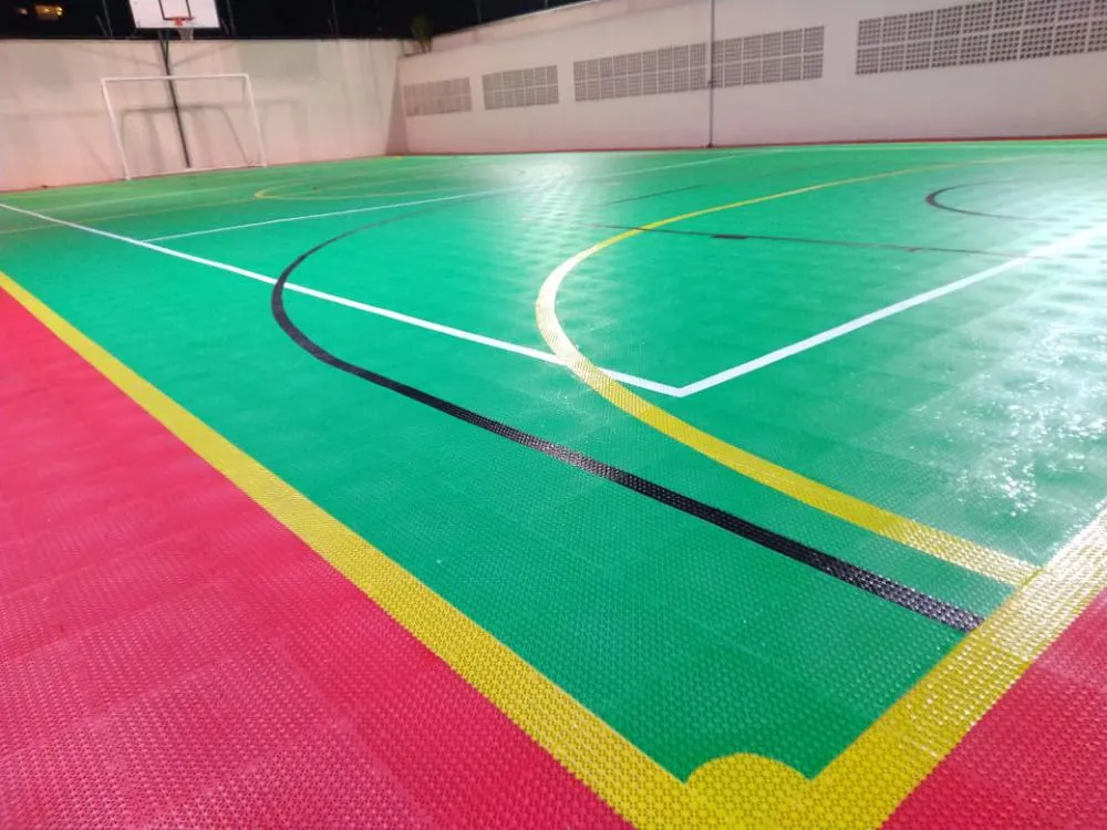 Página de produto: Piso Modular Quadra Esportiva